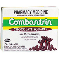 Combantrin Chocolate Squares 24